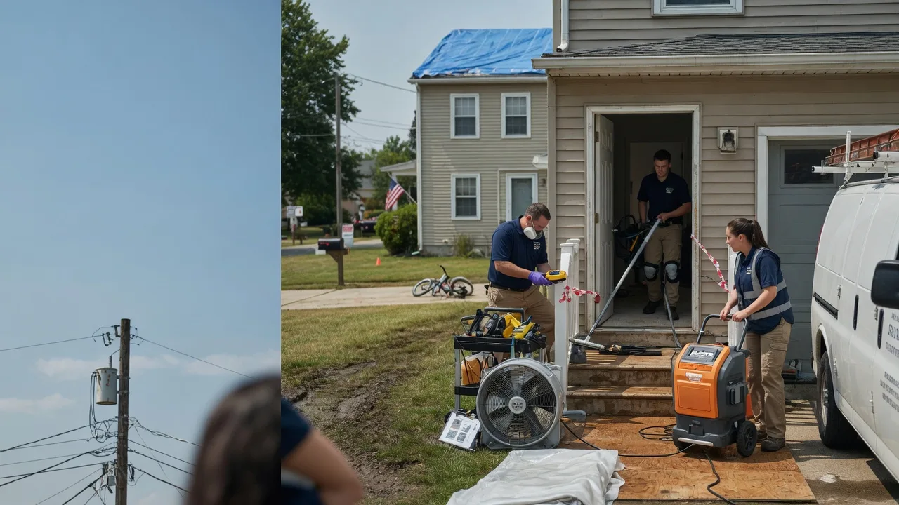 Water Damage Repair in Willow Island, NE near me